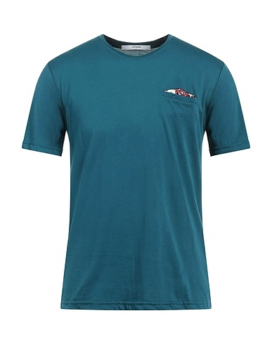 TAKESHY KUROSAWA T-shirt Deep teal 100% Cotton