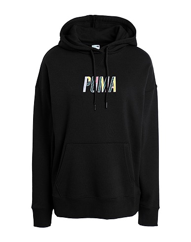 PUMA Hooded track jacket  SWxP Graphic Hoodie TR
 Black 68% Cotton, 32% Polyester
