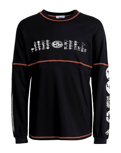 GCDS T-shirt Black 100% Cotton