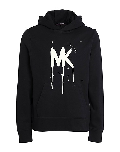 MICHAEL KORS MENS Hoodie Schwarz 75% Baumwolle, 25% Polyester