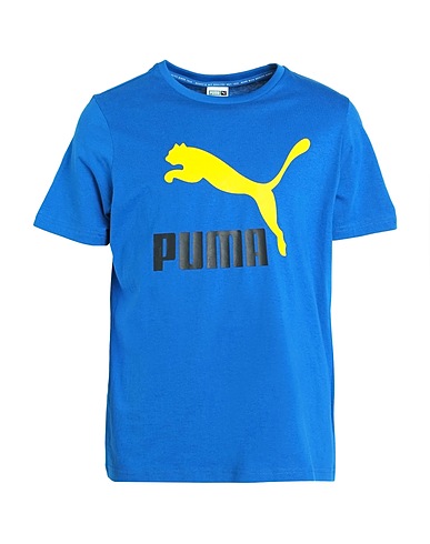 PUMA T-shirt Classics Logo Tee (s)
 Azure 100% Cotton