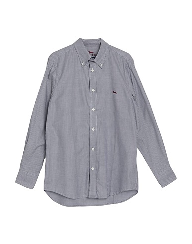 HARMONT & BLAINE Patterned shirt Azure 100% Cotton