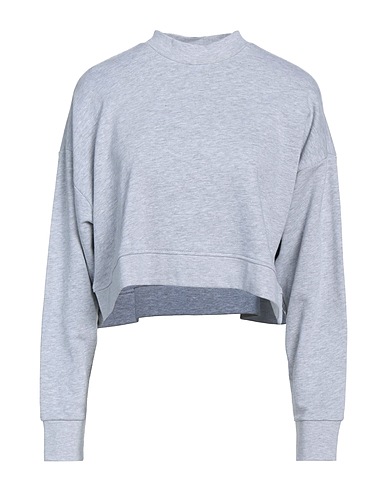 WEWOREWHAT Sweatshirt Hellgrau 95% Baumwolle, 5% Viskose