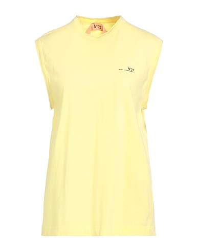 N°21 Basic T-Shirt Pastel yellow 100% Cotton