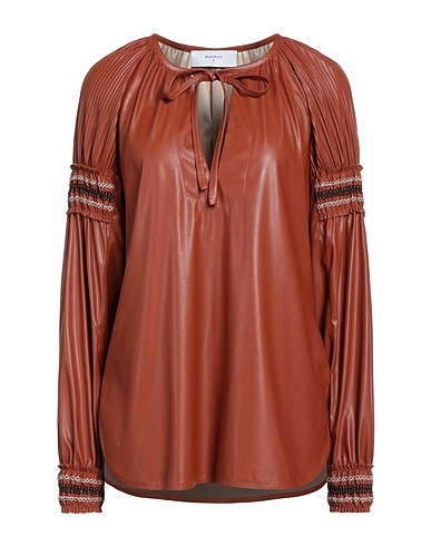 BEATRICE .B Top Tan 60% Polyester, 40% Polyurethane