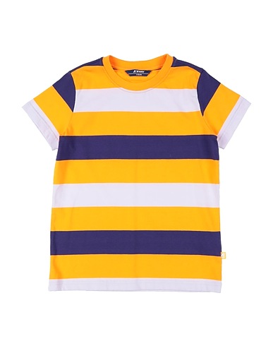 K-WAY T-shirt Orange 100% Cotton