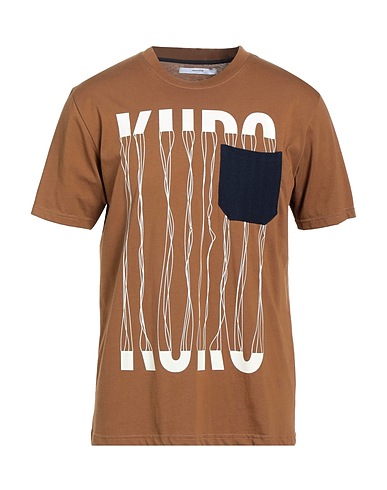 TAKESHY KUROSAWA T-shirt Brown 100% Cotton