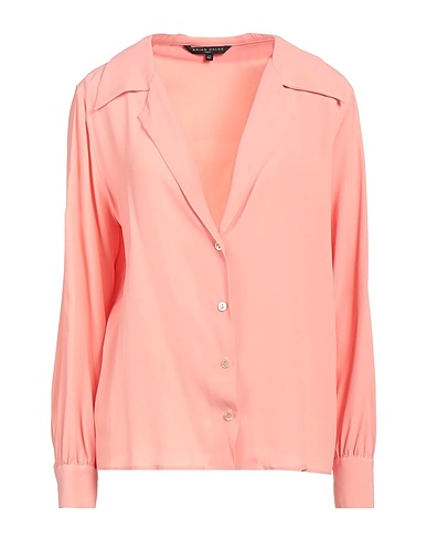 BRIAN DALES Solid colour shirts & blouses Pink 65% Acetate, 35% Silk