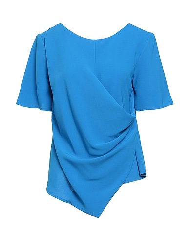 KAOS Top Azzurro 91% Poliestere, 9% Elastan