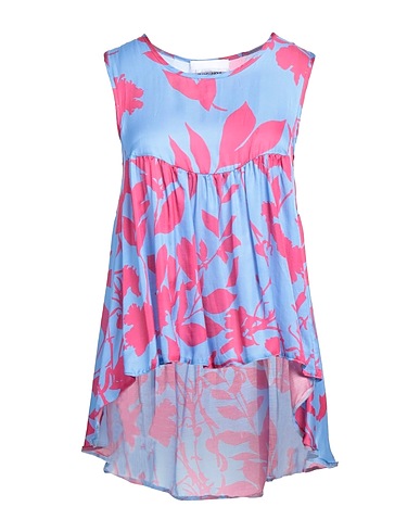 BRAND UNIQUE Top Pastel blue 70% Viscose, 30% Silk