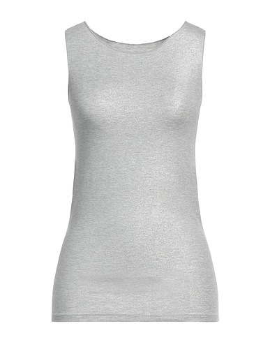 MAJESTIC FILATURES Top Light grey 94% Viscose, 6% Elastane