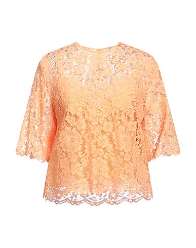 DOLCE&GABBANA Top Orange 51% Cotton, 41% Viscose, 8% Polyamide