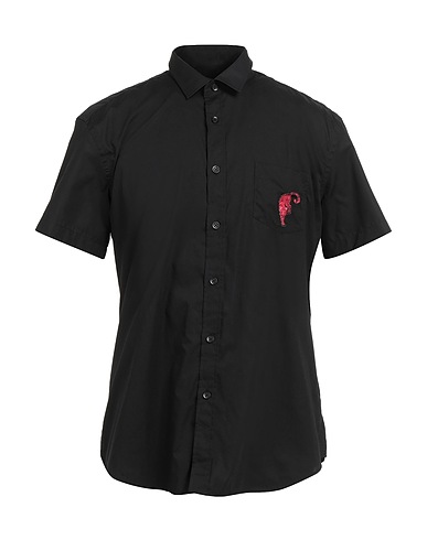 CUSTO BARCELONA Camicie Nero 100% Cotone