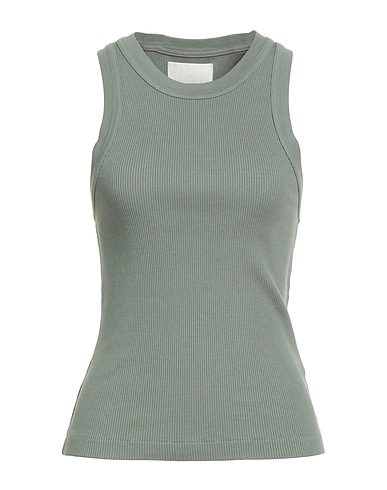 CITIZENS OF HUMANITY Canotta Verde salvia 49% Cotone organico, 49% Lyocell Tencel™, 2% Elastan
