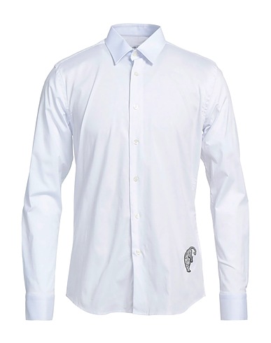 CUSTO BARCELONA Hemden Weiß 97% Baumwolle, 3% Elastan