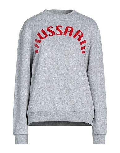 TRUSSARDI Sweatshirt Grey 70% Cotton, 30% Polyester