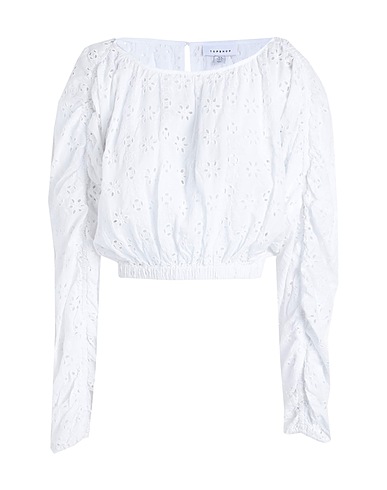 TOPSHOP Top White 100% Cotton
