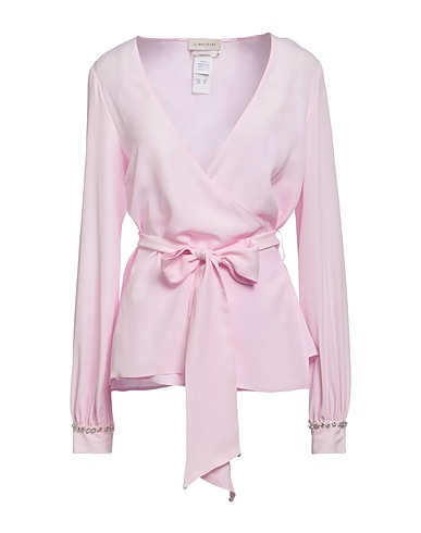 ANNA MOLINARI Top Pink 85% Acetate, 15% Silk