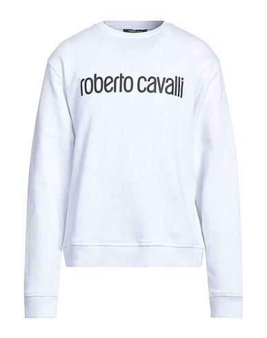 ROBERTO CAVALLI Sweatshirt White 100% Cotton