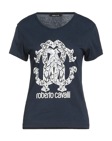 ROBERTO CAVALLI T-shirt Midnight blue 100% Cotton