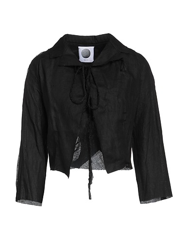 AGANOVICH Blazer Black 100% Linen