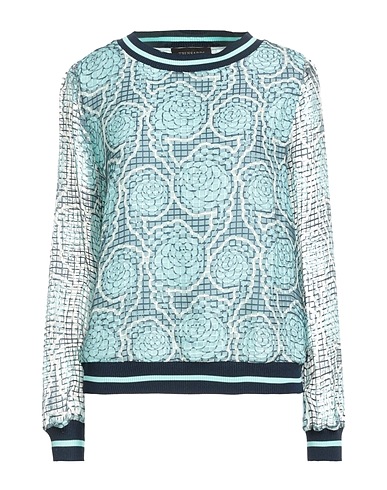 TRUSSARDI Top Turquoise 100% Polyester