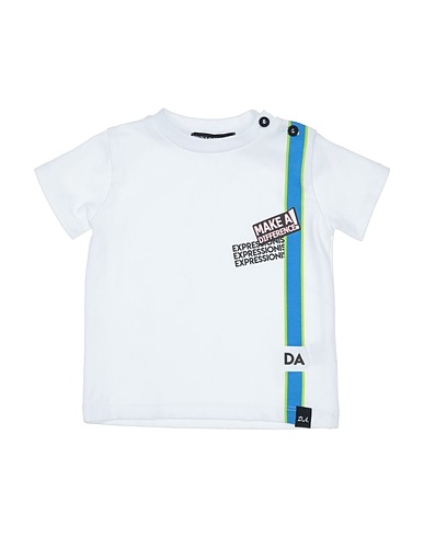 DANIELE ALESSANDRINI T-shirt White 90% Cotton, 10% Elastane