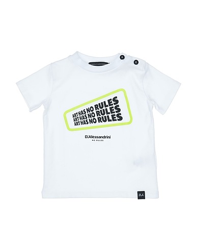 DANIELE ALESSANDRINI T-shirt White 90% Cotton, 10% Elastane