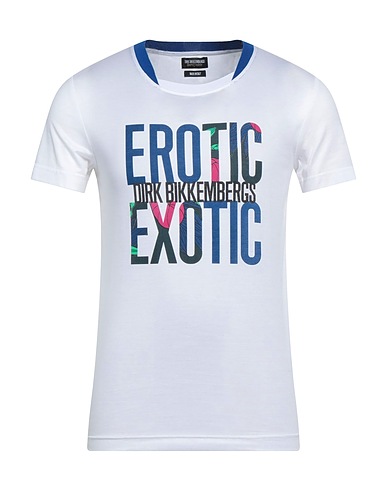DIRK BIKKEMBERGS T-shirt White 100% Cotton