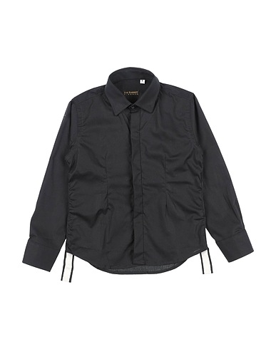 JOE BARRET  Firenze Patterned shirt Black 97% Cotton, 3% Elastane