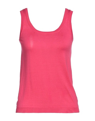 TOD'S Top Fuchsia 100% Baumwolle