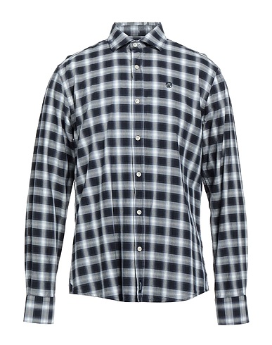 NORTH SAILS Checked shirt Midnight blue 100% Cotton