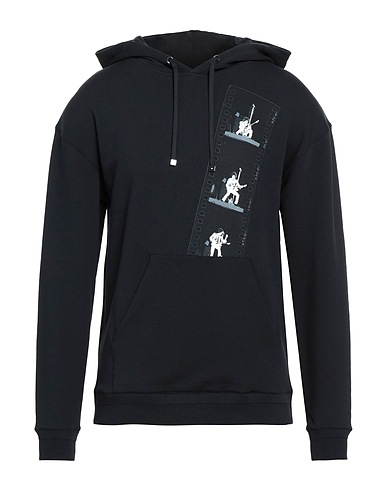 LIMITATO Hooded track jacket  Black 100% Cotton