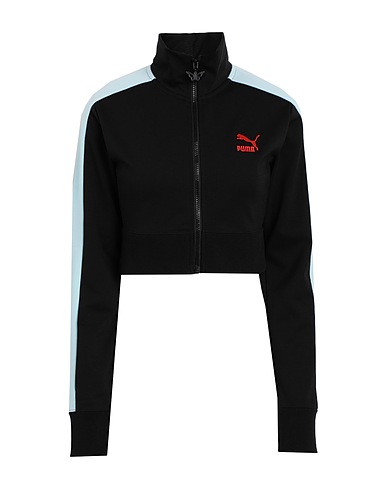 PUMA Sweatshirt PUMA x DUA LIPA T7 Jacket
 Black 69% Polyester, 24% Viscose, 7% Elastane