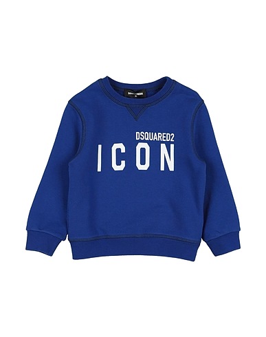 DSQUARED2 Felpa Blu 100% Cotone