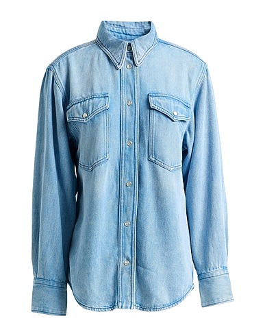 MARANT ÉTOILE Denim shirt Grey 100% Lyocell
