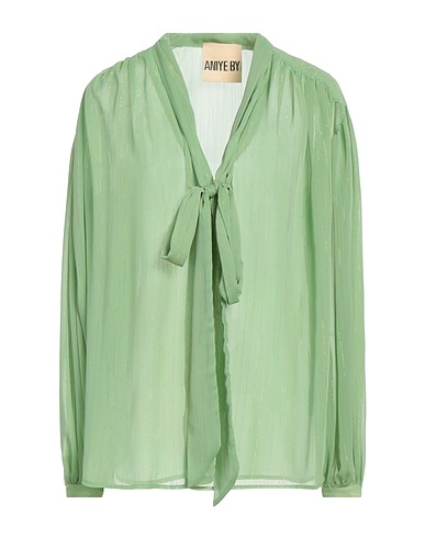 ANIYE BY Top Light green 95% Polyester, 5% Metallic fiber