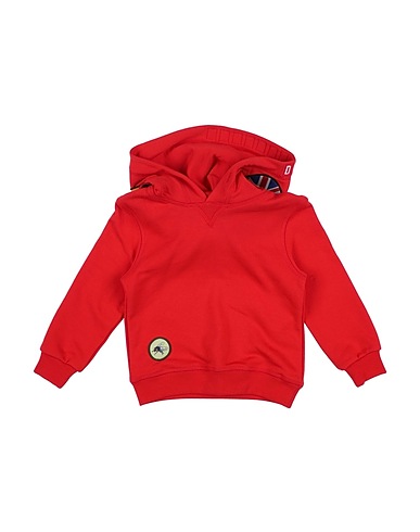 DSQUARED2 Sweatshirt Rot 100% Baumwolle, Elastan, Polyester