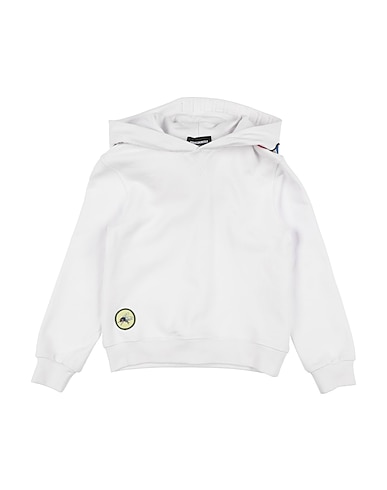 DSQUARED2 Hooded track jacket 100% Cotton, Elastane, Polyester