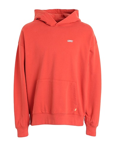 LEVI'S Felpa GOLD TAB HOODIE
 Ruggine 100% Cotone