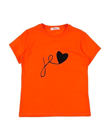VICOLO T-shirt Πορτοκαλί 90% Βαμβάκι, 10% Ελαστάνη