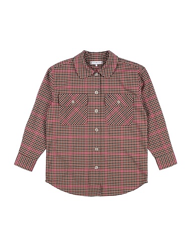 TOMMY HILFIGER Patterned shirts & blouses Beige 64% Polyester, 34% Viscose, 2% Elastane