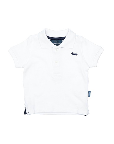 HARMONT & BLAINE Polo shirt White 100% Cotton