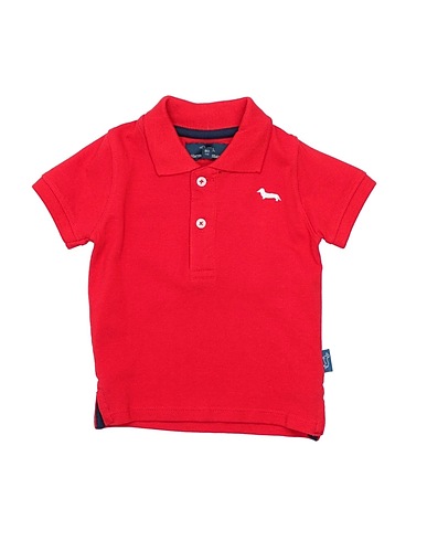 HARMONT & BLAINE Polo shirt Red 100% Cotton