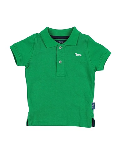 HARMONT & BLAINE Polo shirt Green 100% Cotton