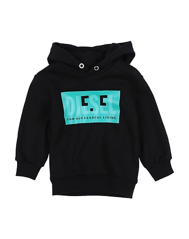 DIESEL Sweatshirt Black 100% Cotton, Elastane