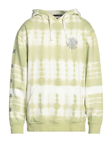 VANS Hooded track jacket  Light green 88% Cotton, 12% Polyester