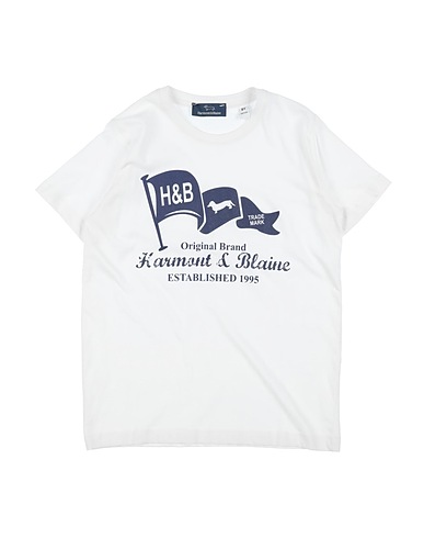 HARMONT & BLAINE T-shirt Bianco 100% Cotone