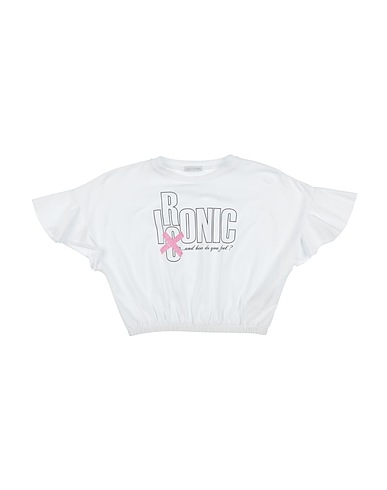 MEILISA BAI T-shirt White 94% Cotton, 6% Elastane