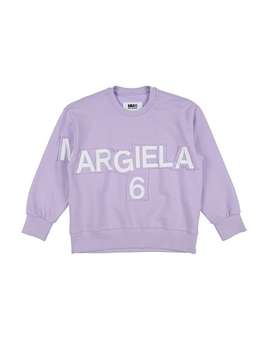 MM6 MAISON MARGIELA Sweatshirt Lilac 100% Cotton, Elastane